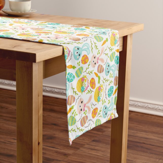 Bunnies -N- Baskets Short Table Runner (In Situ)