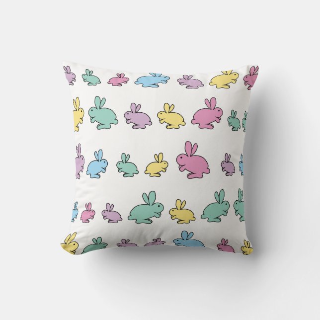 Bunnies pillow (Front)