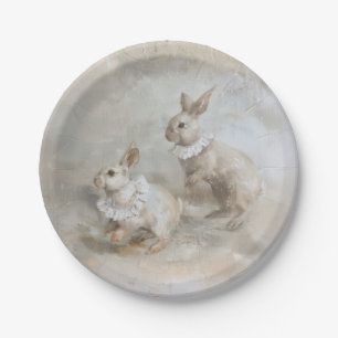 Bunnies - Round Paper Plates