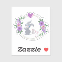 Bunnies with their Mama