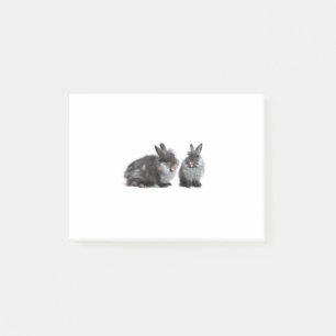 Bunnies Yelling Post-it Notes