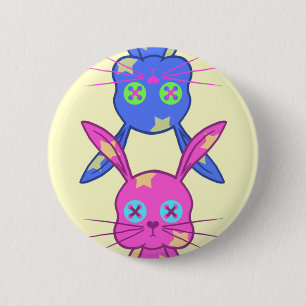 Bunny 2 Inch Round Button