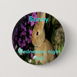 Bunny 2 Inch Round Button