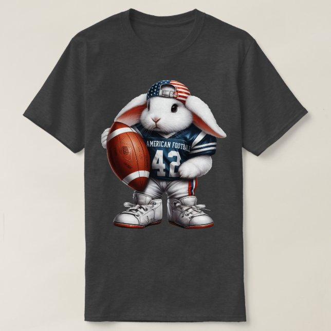 Bunny American T-Shirt (Design Front)