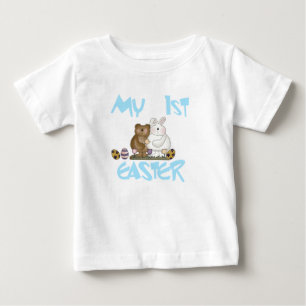 Bunny and Bear 1st Easter Tshirt