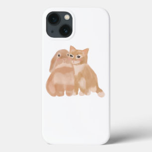 bunny and cat! case