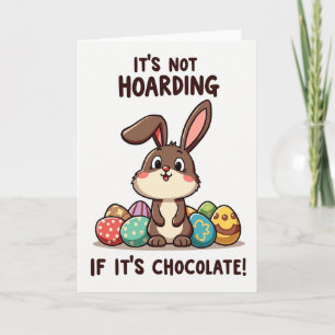 Bunny And Eggs Fun Time Card