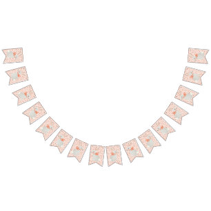 Bunny and Strawberry Bunting Banner