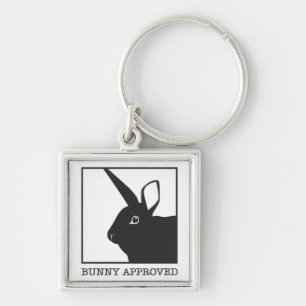 BUNNY APPROVED KEYCHAIN