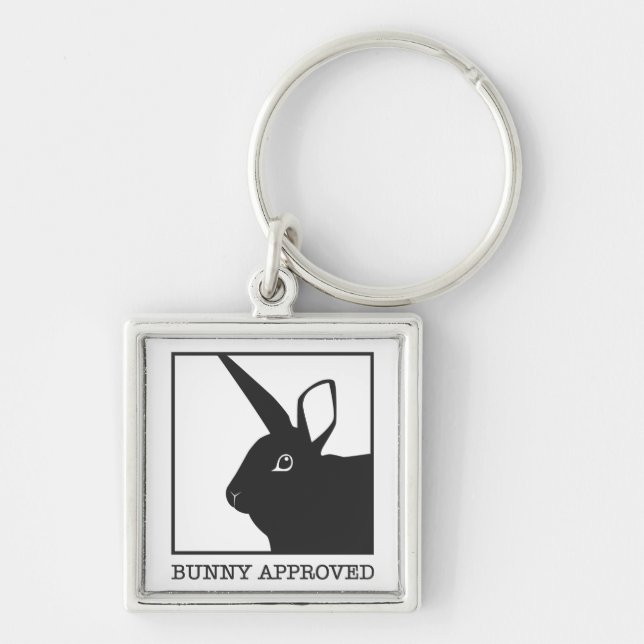 BUNNY APPROVED KEYCHAIN (Front)