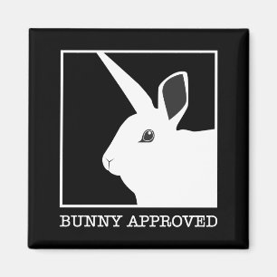 BUNNY APPROVED MAGNET