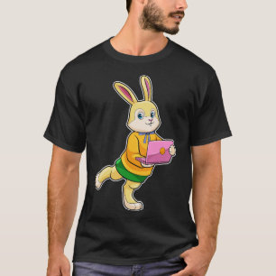 Bunny as Secretary with Laptop T-Shirt