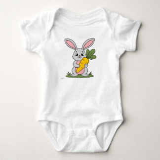 bunny baby bodysuit