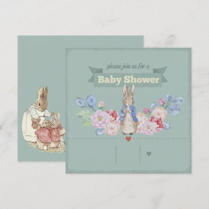 Bunny Baby Shower Invitation