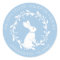 BUNNY Baby Shower Return Address Label