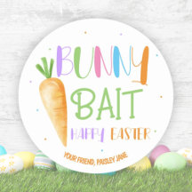 Bunny Bait Happy Easter Cute Party Favour