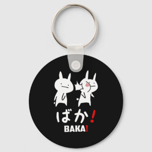 Bunny Baka Rabbit Slap Gift Really Cute Bunny Keychain