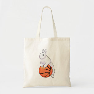 Bunny Basketball player Basketball Tote Bag