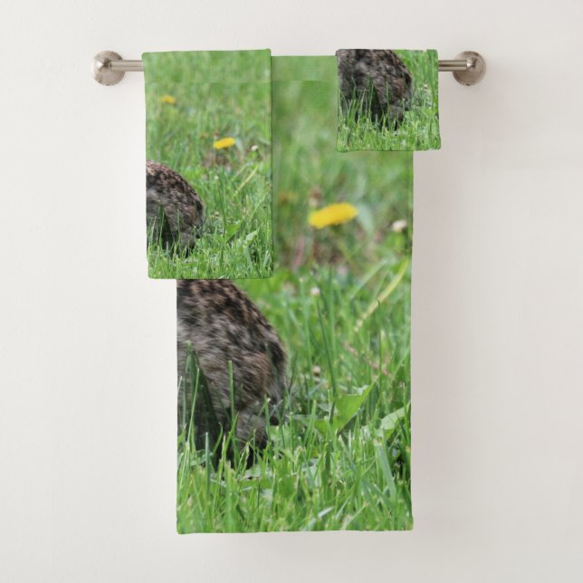 Bunny Bath Towel Set (Insitu)