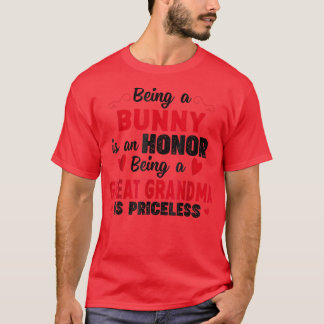 Bunny Being A Grandma is Cool Not A Customized Gra T-Shirt