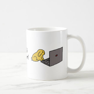 Bunny Blogger ! | mug