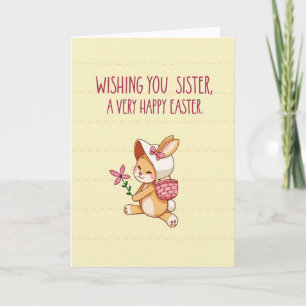 Bunny Bloom Easter Card