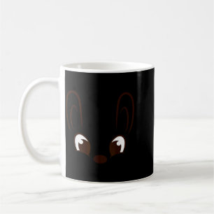 Bunny Boy Face Rabbit Halloween Costume Easter Coffee Mug