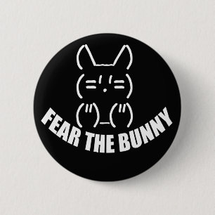 Bunny Button - Black
