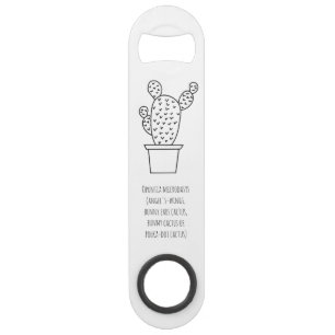 Bunny Cactus Bar Key