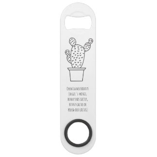 Bunny Cactus Bar Key