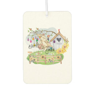 Bunny Celebrates Easter Day Air Freshener