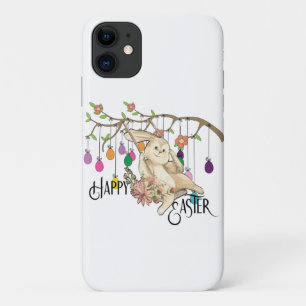 Bunny Celebrates Easter Day iPhone 11 Case