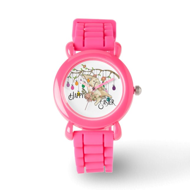 Bunny Celebrates Easter Day Watch (Front)