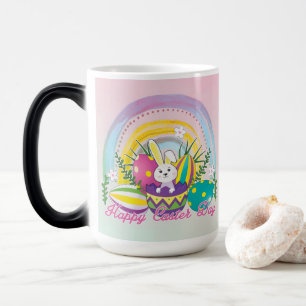 Bunny célèbre la Mug magique de la fête de Pâques