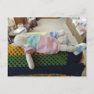 Bunny Centerfold Postcard