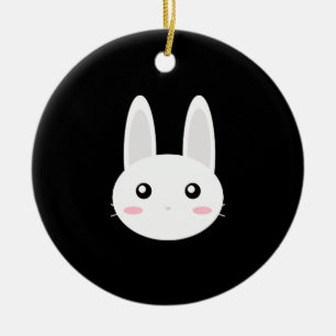 Bunny Ceramic Ornament