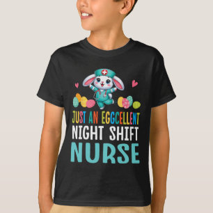 Bunny Dance Easter Eggs Just An Eggcellent Night S T-Shirt