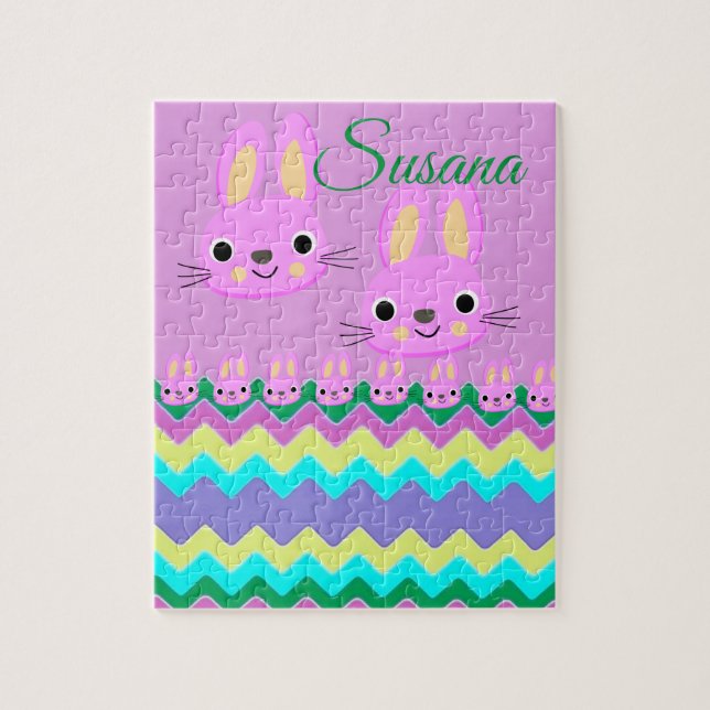 Bunny Decorative Jigsaw Puzzle (Vertical)