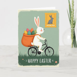 Bunny Delivery Easter Card