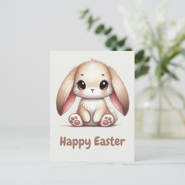 Bunny Eared Wonder Postcard (Standing Front)