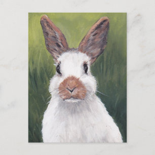 Bunny Ears Animal Art Carte postale