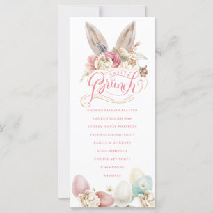 Bunny Ears   Easter Brunch Menu