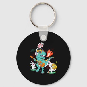 Bunny Ears Egg Easter Day Dinosaur Dino Rex 2022 Keychain
