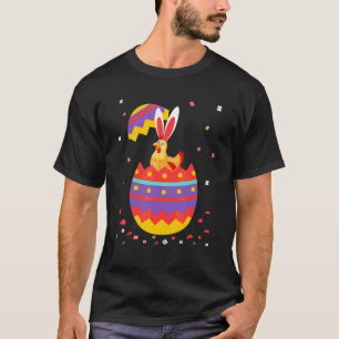 Bunny Ears Eggs Costume Cute Easter Day Graphic Ch T-Shirt