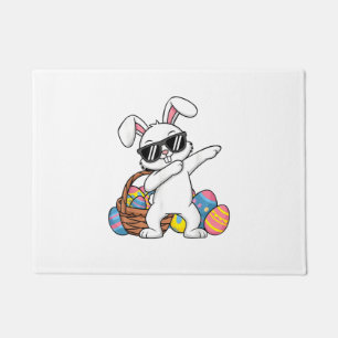 Bunny Easter Boys Girls Kids Toddler Rabbit Easter Doormat