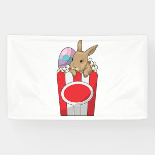 Bunny Easter Easter egg Popcorn Banner