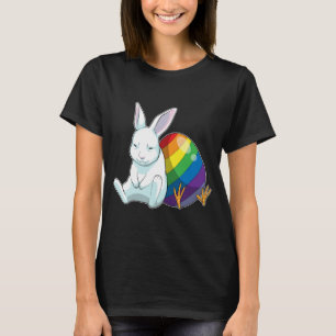 Bunny Easter Easter egg Rainbow T-Shirt