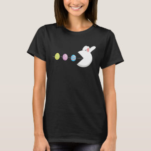 Bunny Easter Egg Gamer  Colorful Eggs Gaming Game T-Shirt