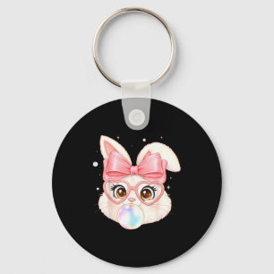 Bunny Egg Funny For Kids Girls Boys Women Youth Ea Keychain