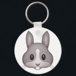 Bunny - Emoji Keychain<br><div class="desc">The famous WhatsApp Bunny - Wear it now!</div>